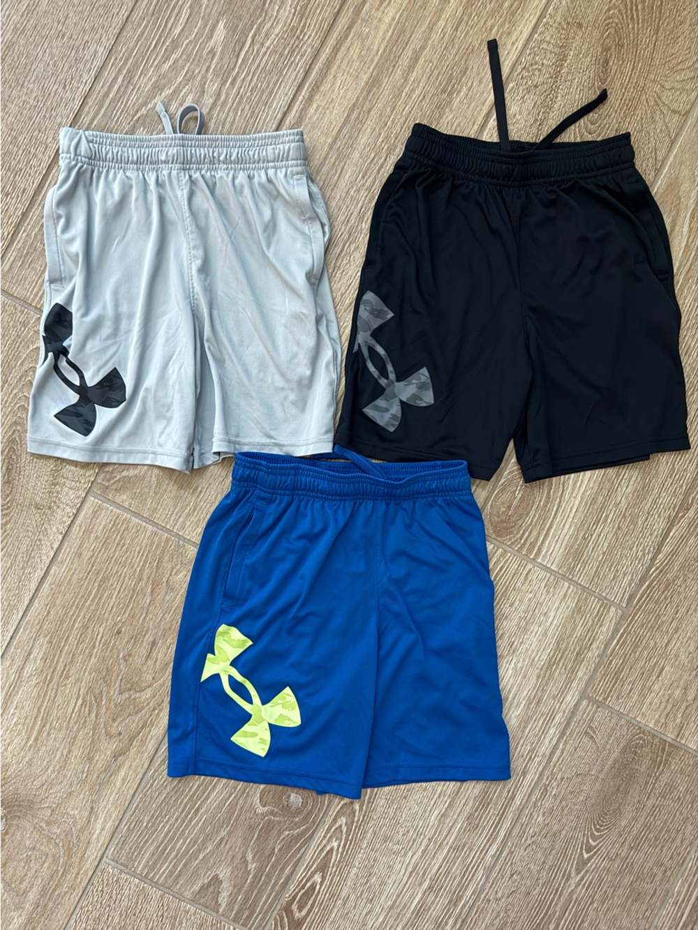 Under Armour Shorts Lot of 3 — Youth Medium